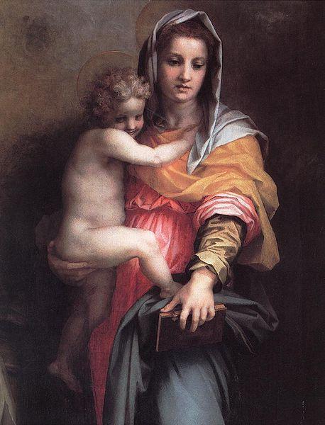 Andrea del Sarto Madonna of the Harpies France oil painting art